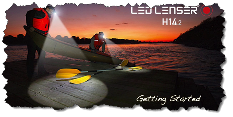 Linternas para Pesca - Led Lenser H14.2