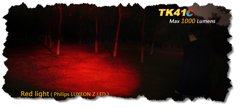 Linternas Luz Roja - Linterna Fenix TK41C