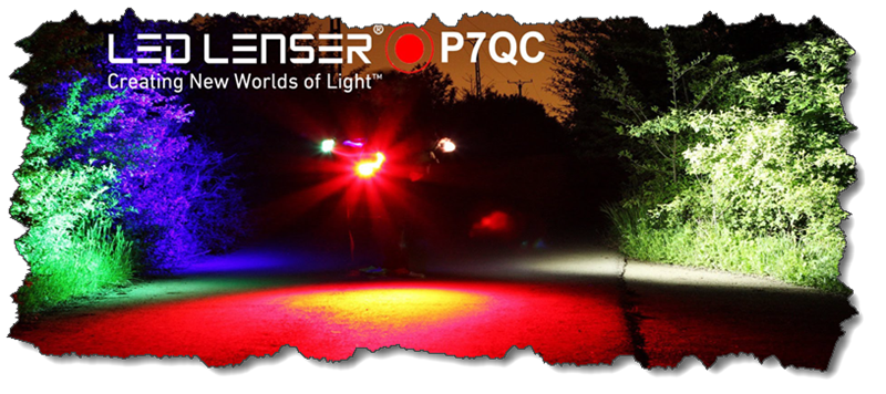 Linternas RGB - Linterna Led Lenser P7QC Quattro